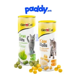 GimCat Snack Cat Grass & Cheese Pellets for cats (Imported from Germany)